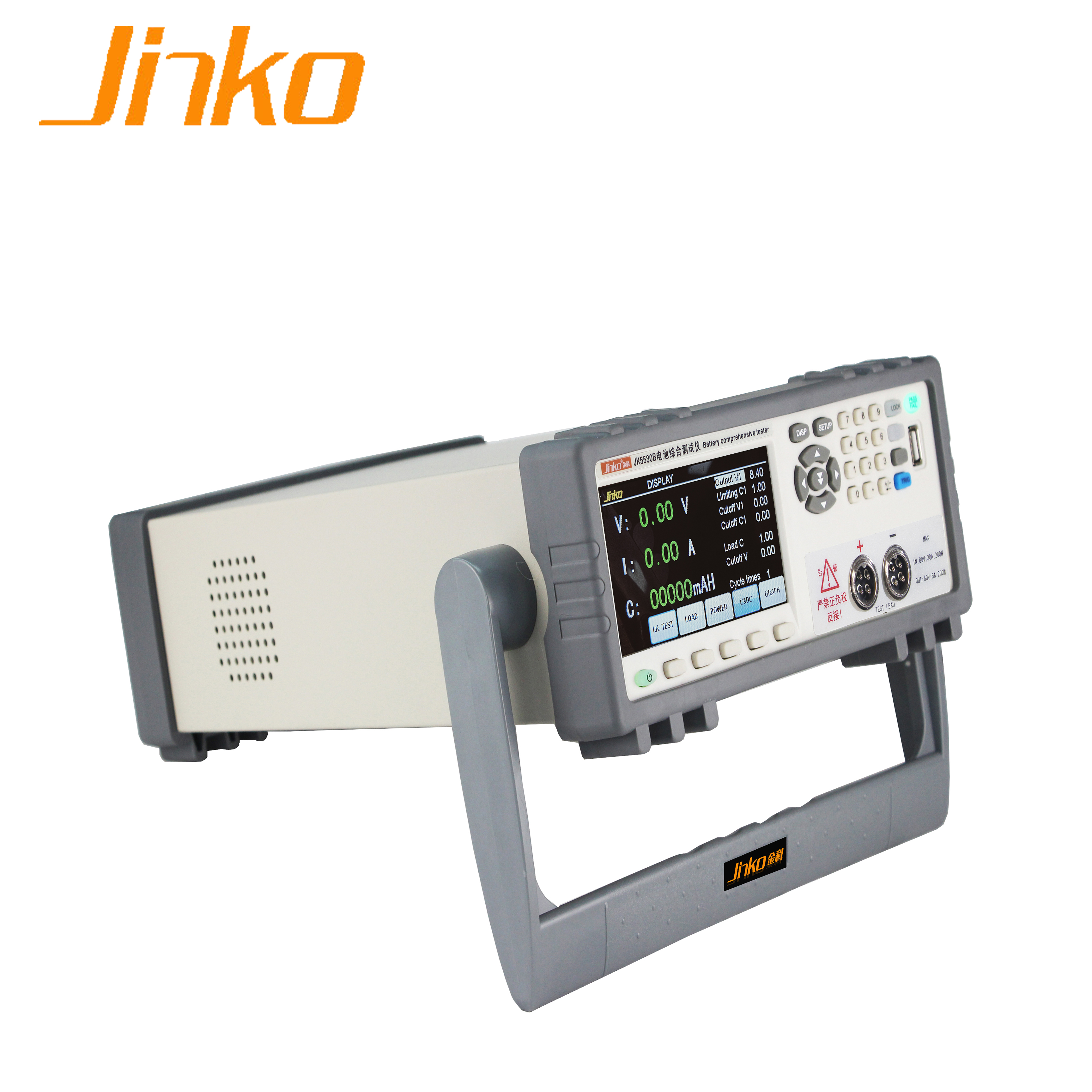 JK5530B тестер батареи зарядное устройство разрядник 0-10000mAH диапазон измерения емкости анализатор и тестер батареи