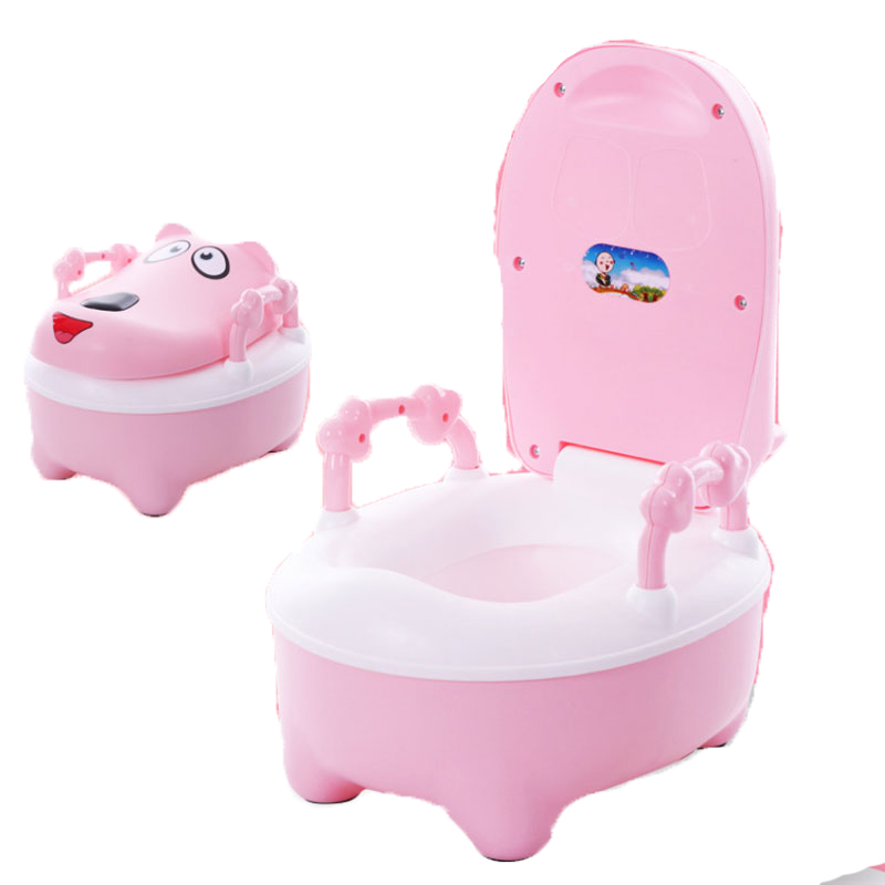 2021 factory hot selling baby bedpan cartoon portable children defecation training