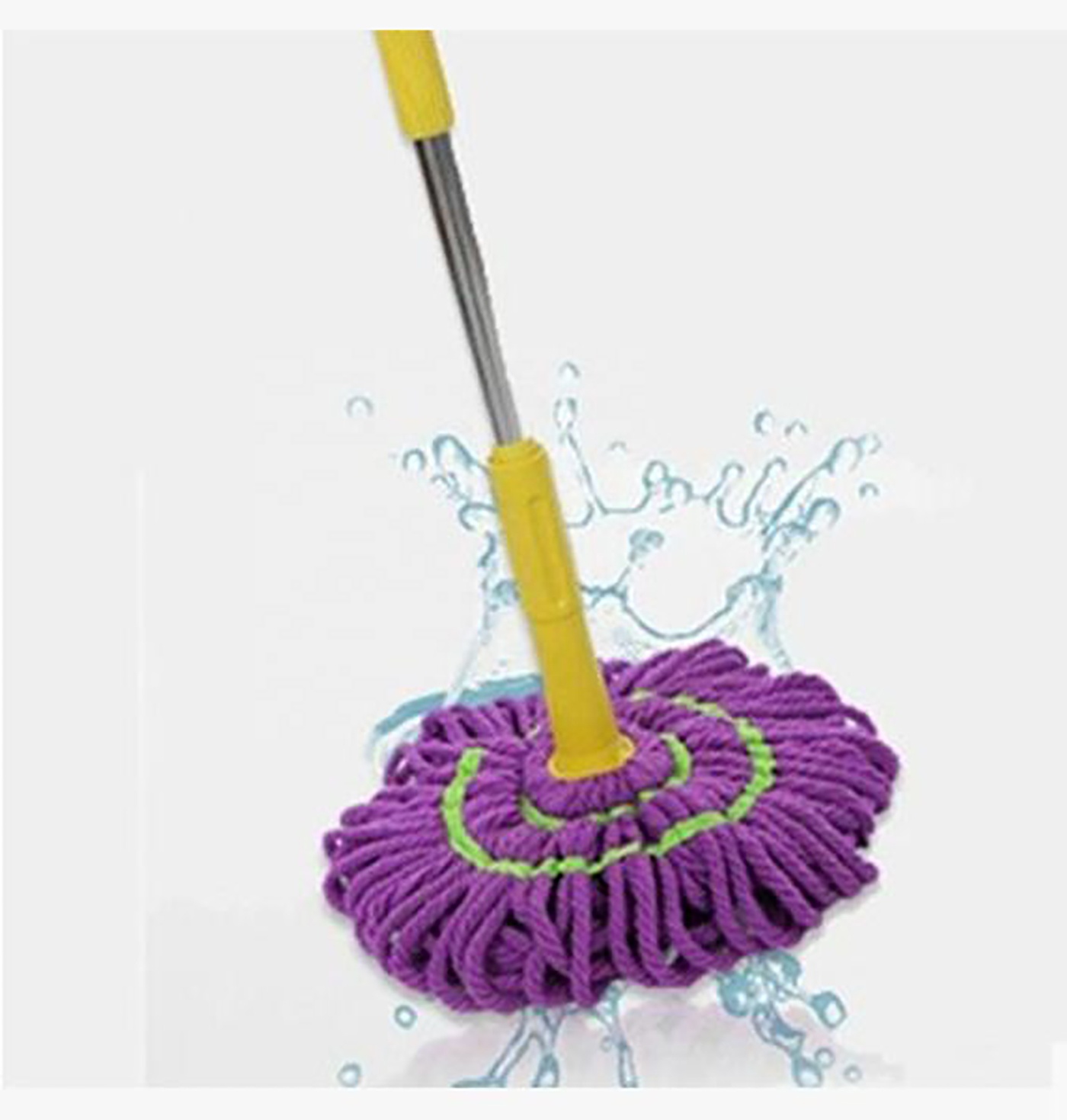 360 rotating twist modern new design magic card slot mop with microfiber cloth mop head