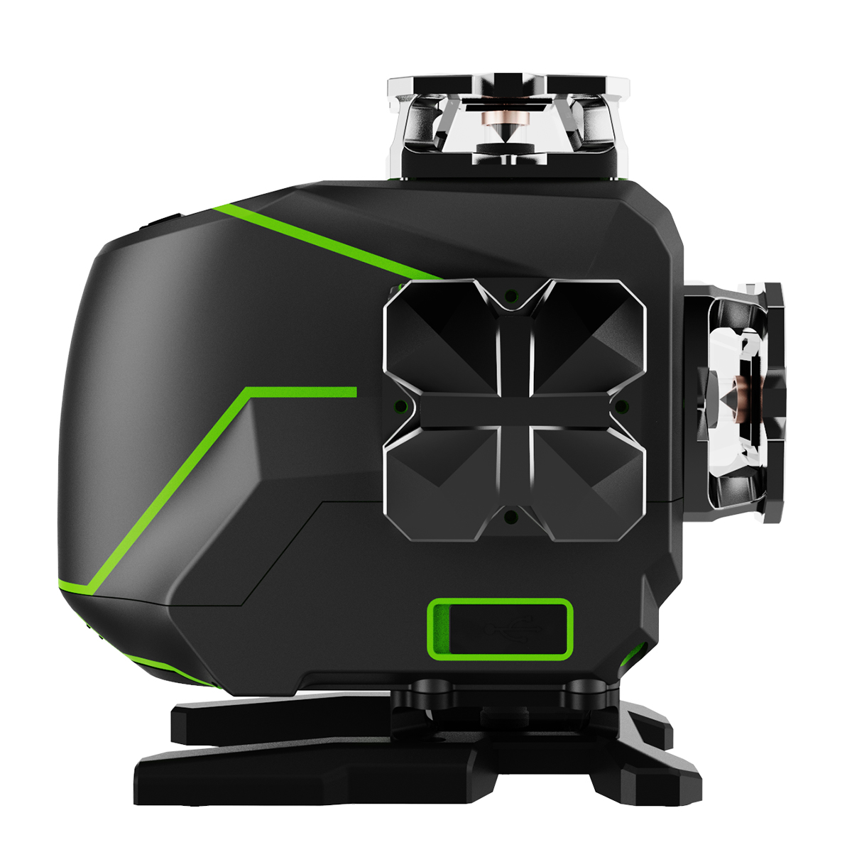 Самовыравнивающийся лазерный уровень Huepar S04cg 16 OSRAM Cross Line 4D с поворотом на 360 градусов