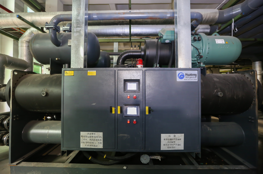 High efficiency Industrial seawater /glycol cooled chiller for chemical industry