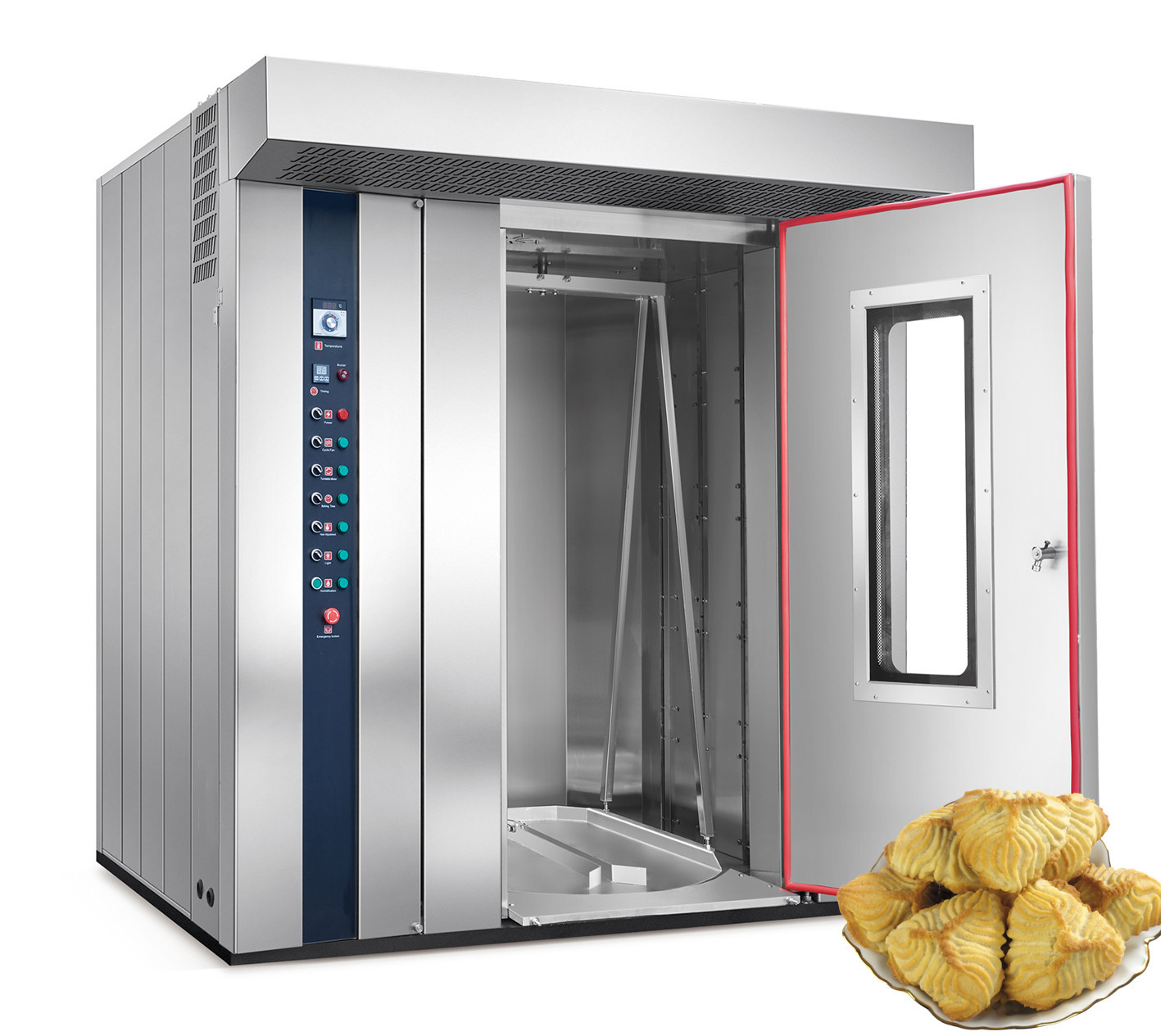 New innovations good price rotary gas oven / supplier combined gas and electricity rotary oven