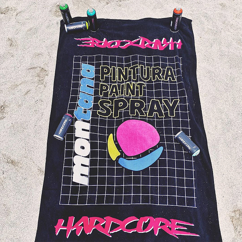 100% Cotton Beach Towel Thick Print Luxury Customized Color