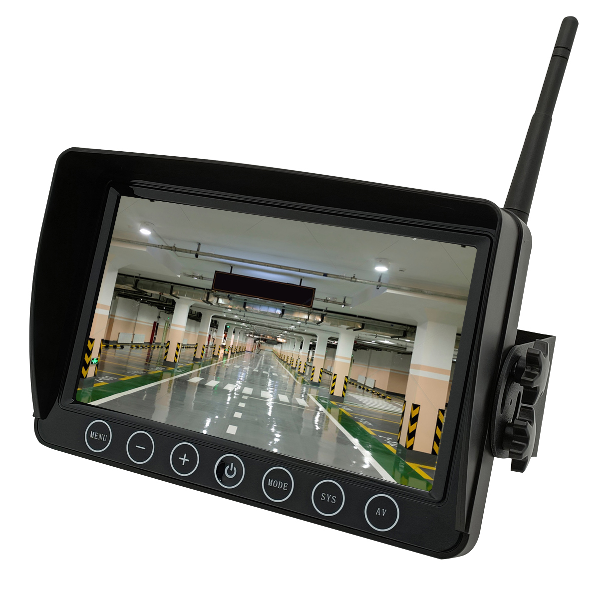 Беспроводной 7-дюймовый Heavy Duty HD монитор автомобиля для грузовика для инженерной техники автомобильная система заднего вида