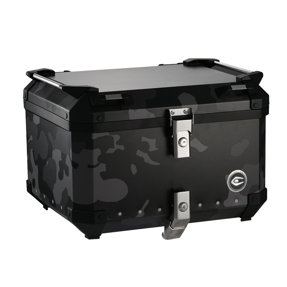 Factory direct sale large capacity aluminum box side tail boxes for motorcycles accessories part tail rear box