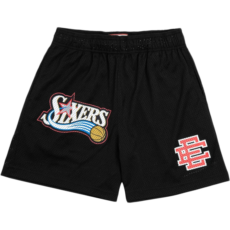 Fast Delivery High Quality 100% Cotton Breathable Sweat Shorts Quick Dry Tennis Running Mens Mesh Gym Shorts Eric Emanuel