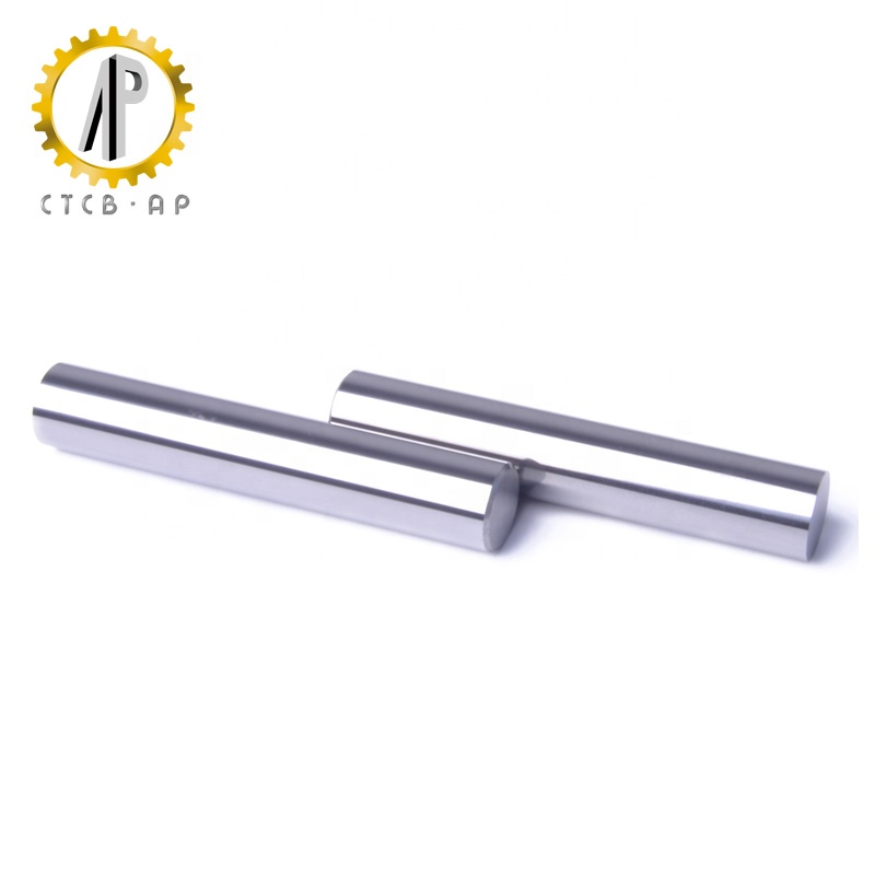 Dia 4.0mm h6 Carbide Rods With Length 50mm Chamfered On One Side With 1.5x45 Degree