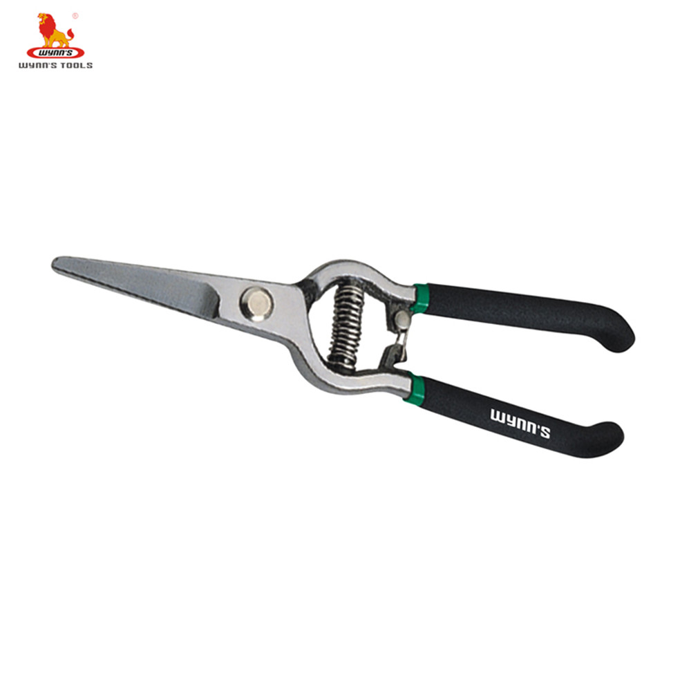 Wynns tools Garden Pruning Scissors Gardening Hand Pruner Pruning Shear with Straight Stainless Steel Blades