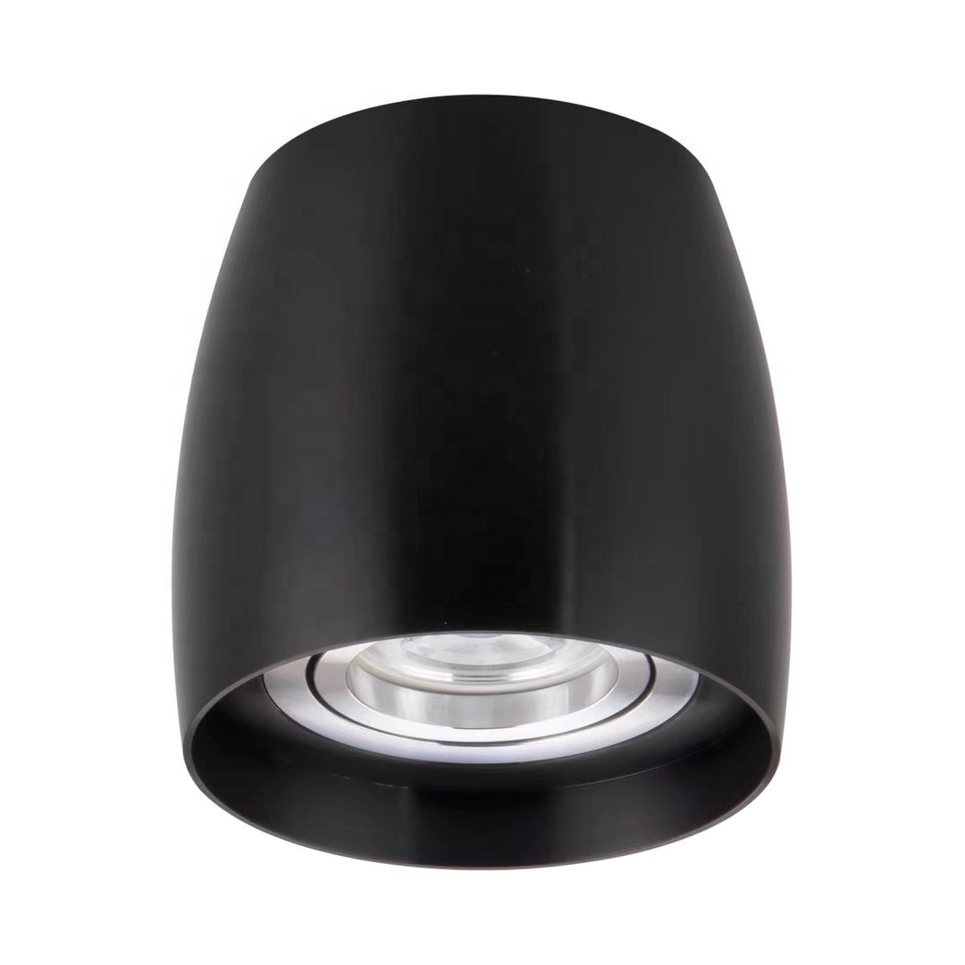 High end indoor outdoor LED GU10 spotlight ceiling surface mount downlight 7w spot PC fixture for chain stores