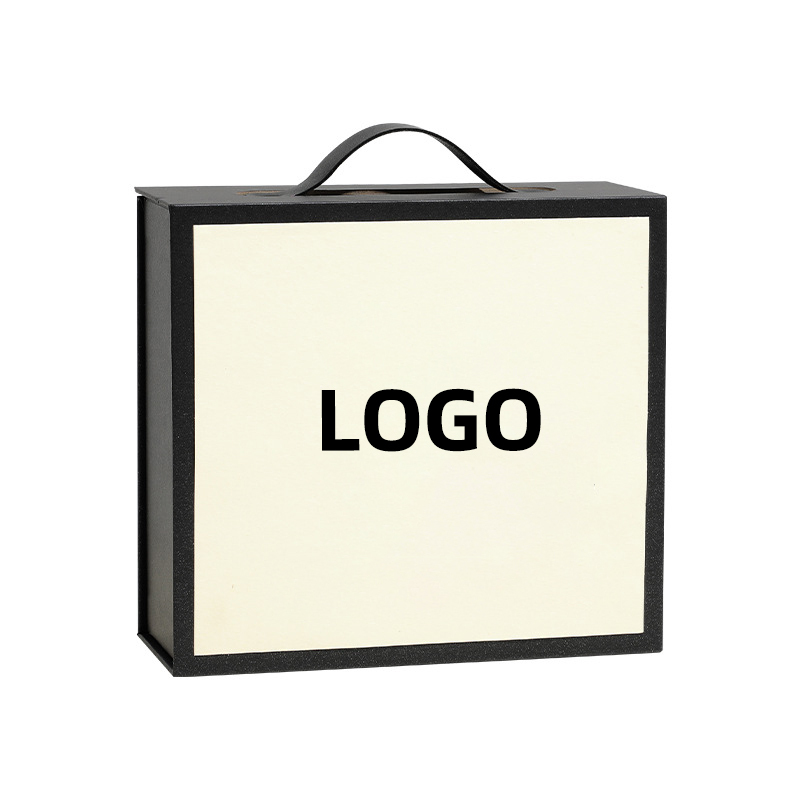 Custom Logo Printed Matte Cardboard Corrugated Packaging Gift Box Bio-Degradable Kraft Paperboard with Gold Foil Embossing