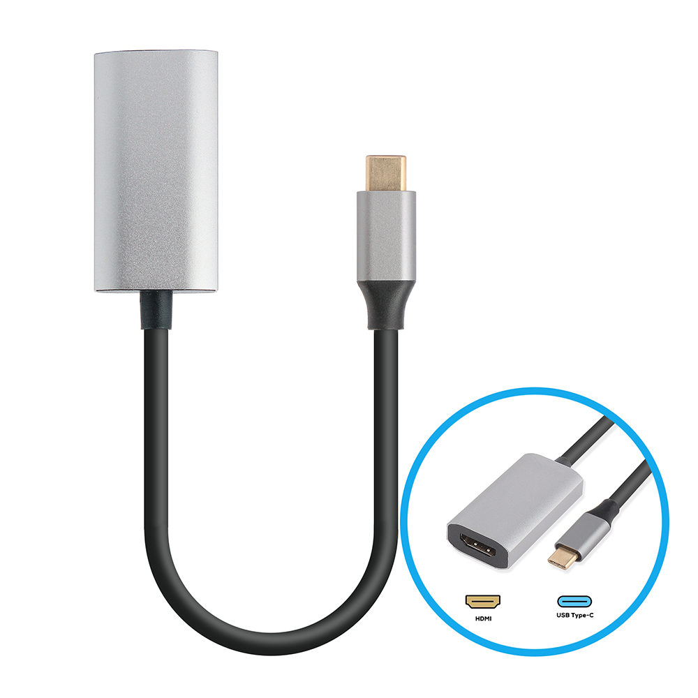 Hanstar TYPE-C к HDMI 4K адаптер кабель-Переходник USB C на HDMI конвертер для коврик для ноутбука