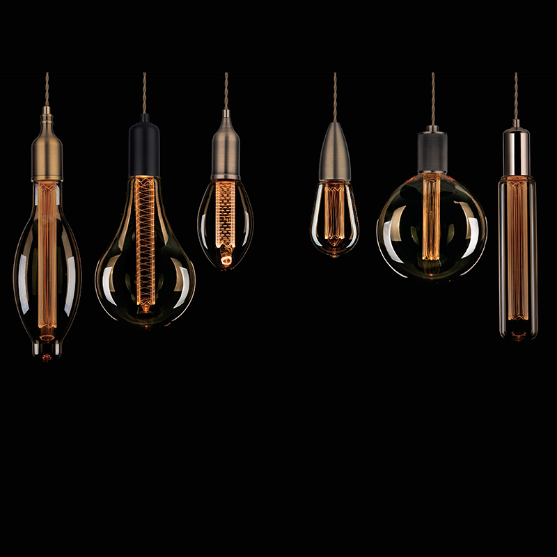 Лампа накаливания Retro Edison E27 220 В 4 Вт G95 Светодиодная лампа накаливания