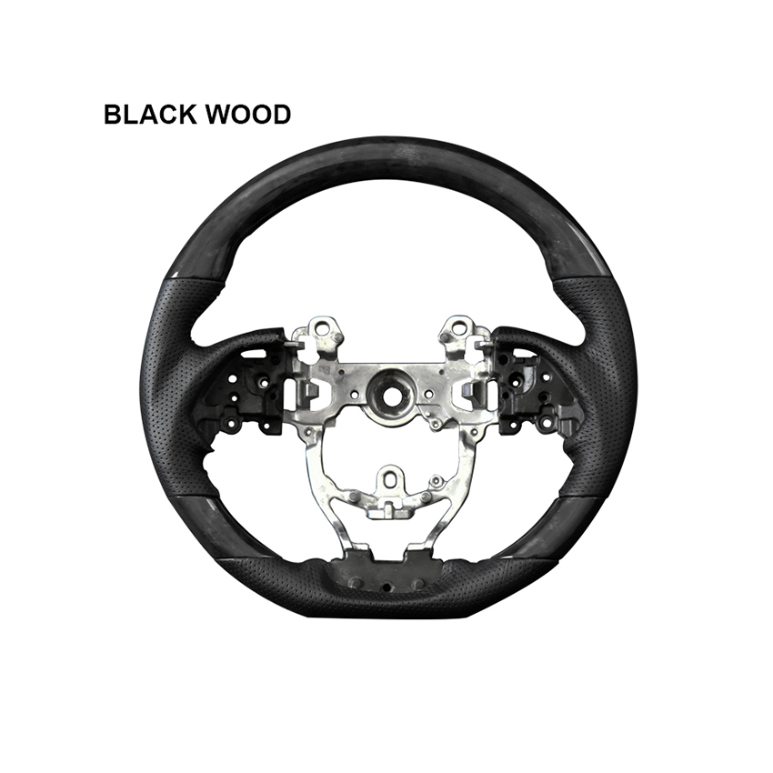 Automotive steering wheel interior trim to extend car service life
