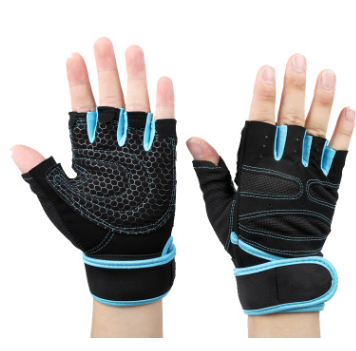 Factory price Breathable Workout Weight Lifting Fitness Women Men Sport Gym Gloves half finger gloves