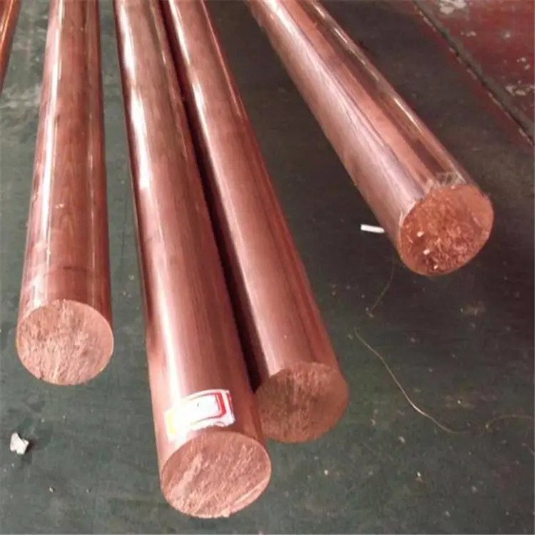 China wholesale brass rod C11000 C1100 Pure Copper Rod Copper Round Rod Copper Round bar