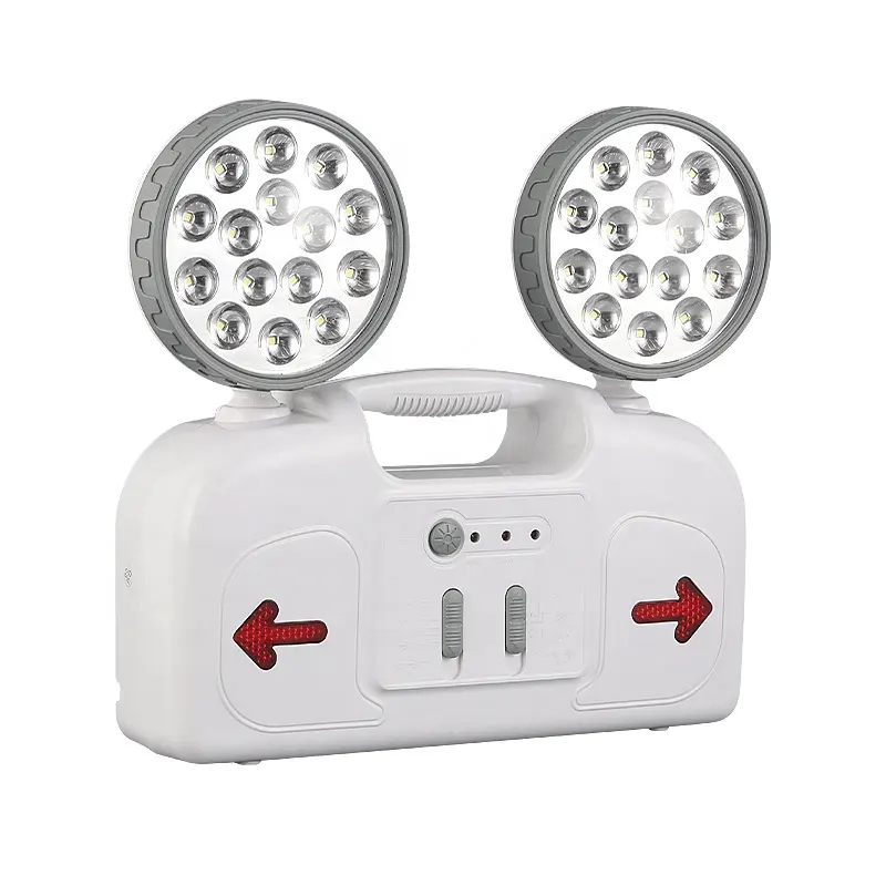 CB certified multiple function exit with two heads emergency light combination led emergency light