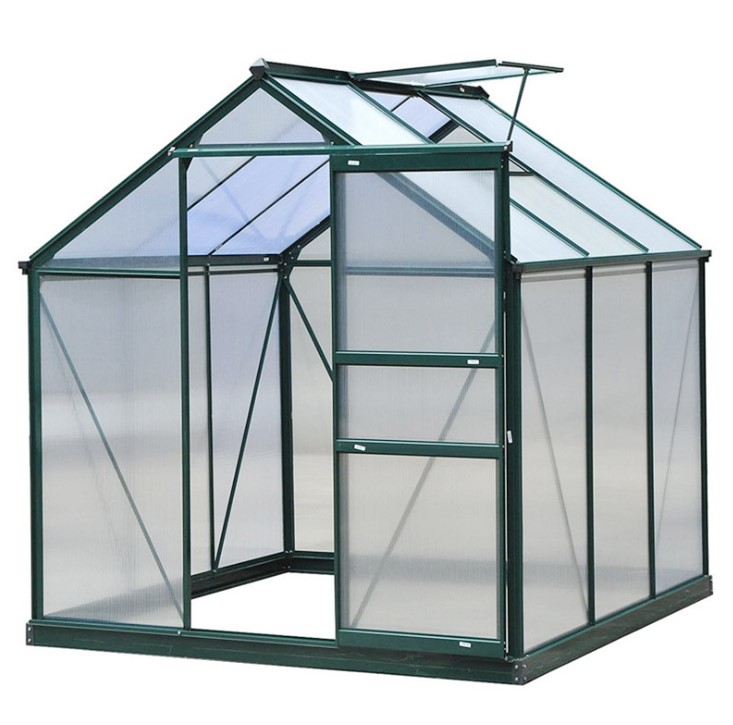 design home garden use PC greenhouse polycarbonate natural greenhouses