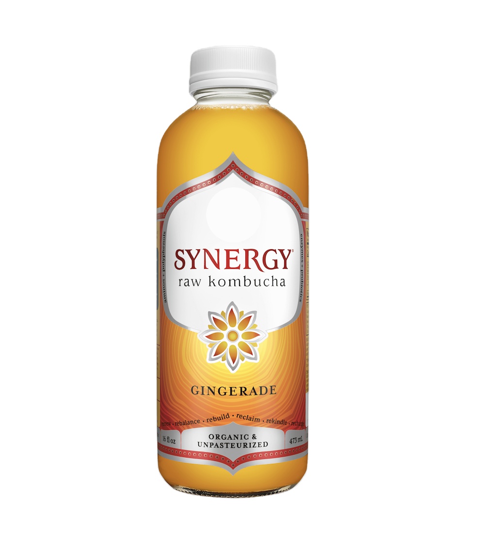 Supports gut health Remedy Raw Gingerade Wonder Kombucha Tea Sparkling Live Cultured Drink 473ml