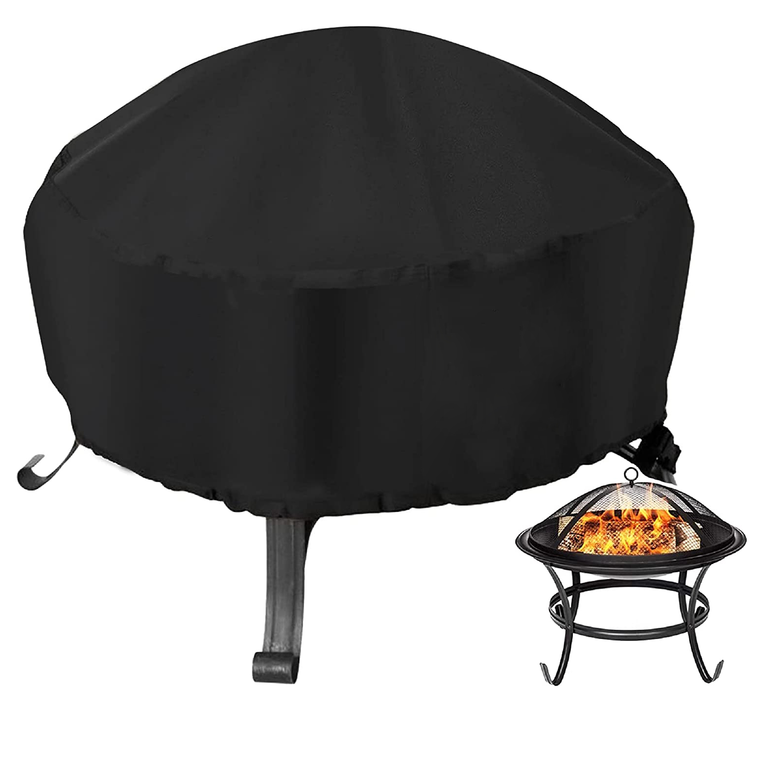 hot sale Oxford cloth 210D water proof UV protection patio fire pit cover