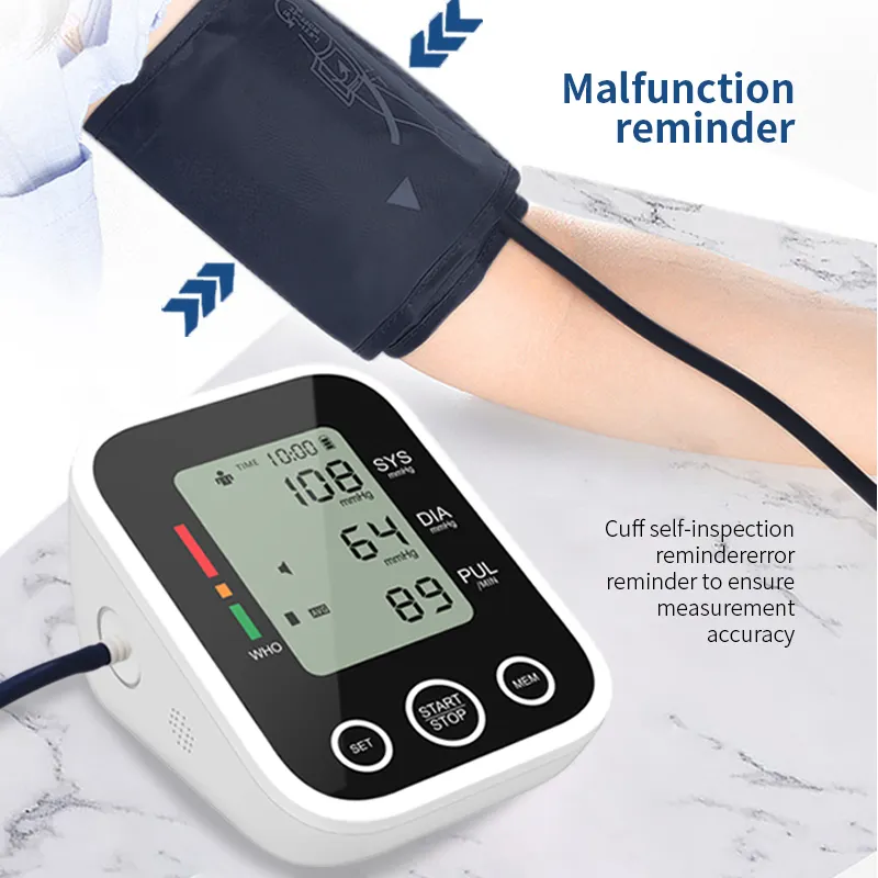 High-Quanlity Digit Blood Pressure Monitor For Sale Sphygmomanometer Electronic Bp Monitor Blood Pressure Digit Bp Monitor