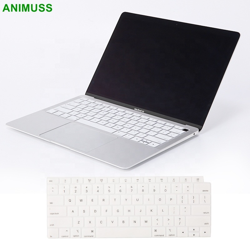 Пылезащитная силиконовая защитная пленка на клавиатуру ноутбука Apple Macbook 11 13 15 дюймов