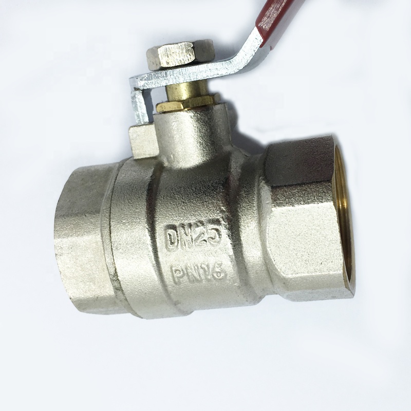 Зеленый клапан-PN25 1/2 "3/4" 1 "BSP Рычаг Ручка полный порт Женская резьба SW дизайн латунный шаровой клапан