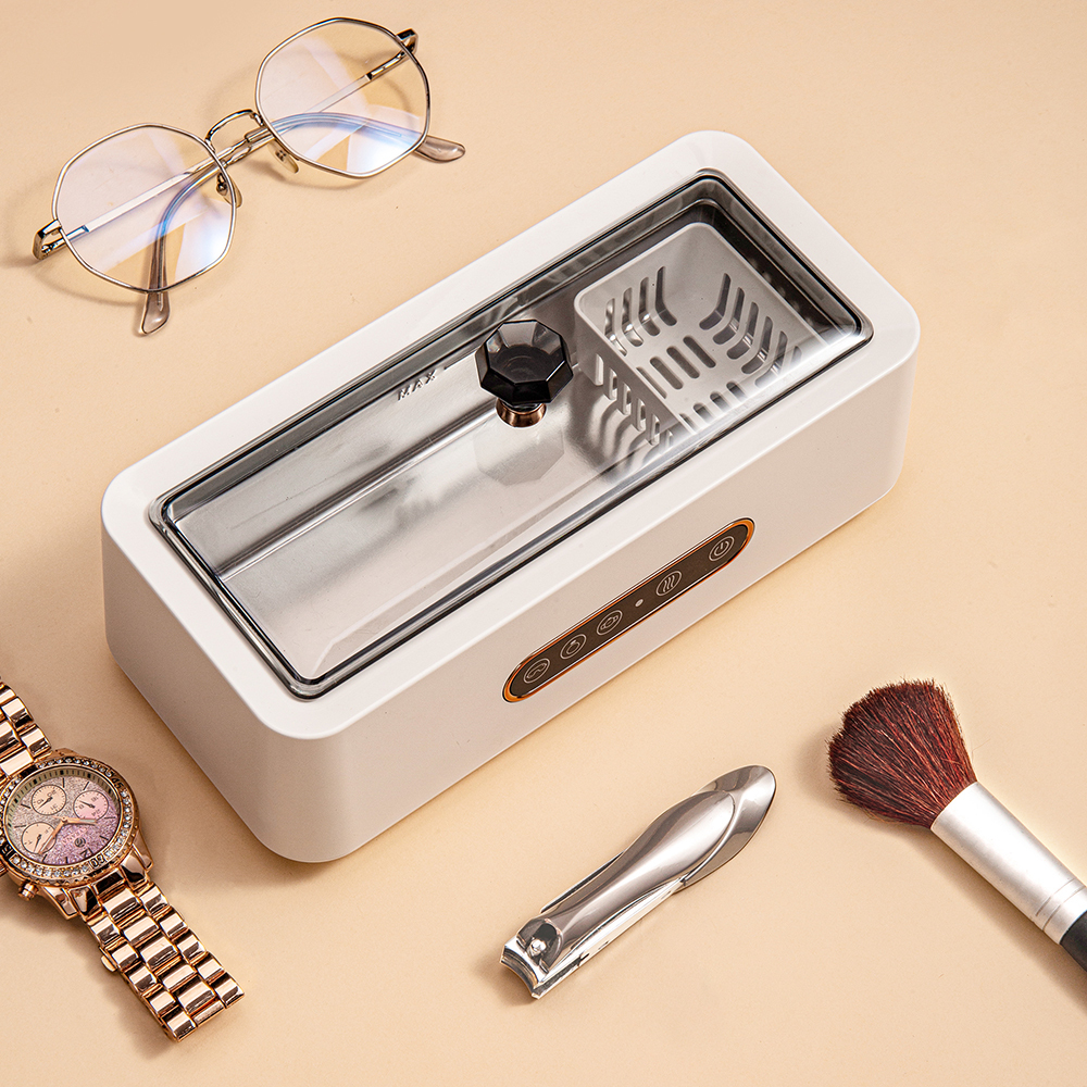 Ultrasonic Cleaner Portable Personal 270ML Capacity For Jewelry Glasses Watches
