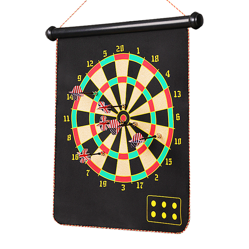 custom mini fabric dartboard mat magnetic dart back board for kids magnetic dart board