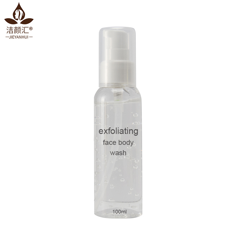 Private label face scrub Peeling gel Exfoliating cleansing gel facial massag gel skin whitening body lotion skincare
