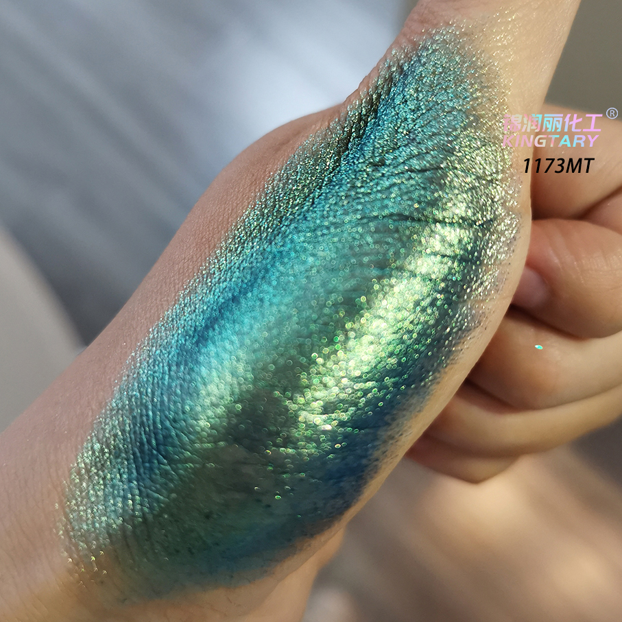 Косметический перламутровый порошок для макияжа cameleon mica, блестящий косметический перламутровый пигмент
