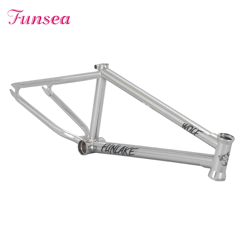 Фристайл bmx рама для велосипеда хромированная #4130 20 BMX рама подходит для высококлассных гонщиков