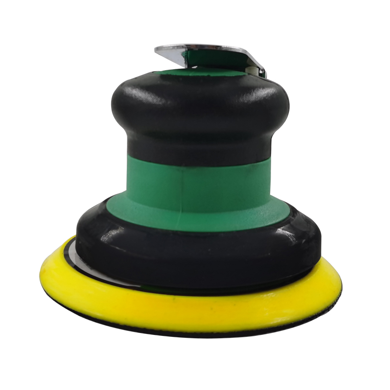 5 Inch Pneumatic Air Orbital Sander Dual Action Palm Rotary Disc Polisher for Auto Body Automotive Wood Working