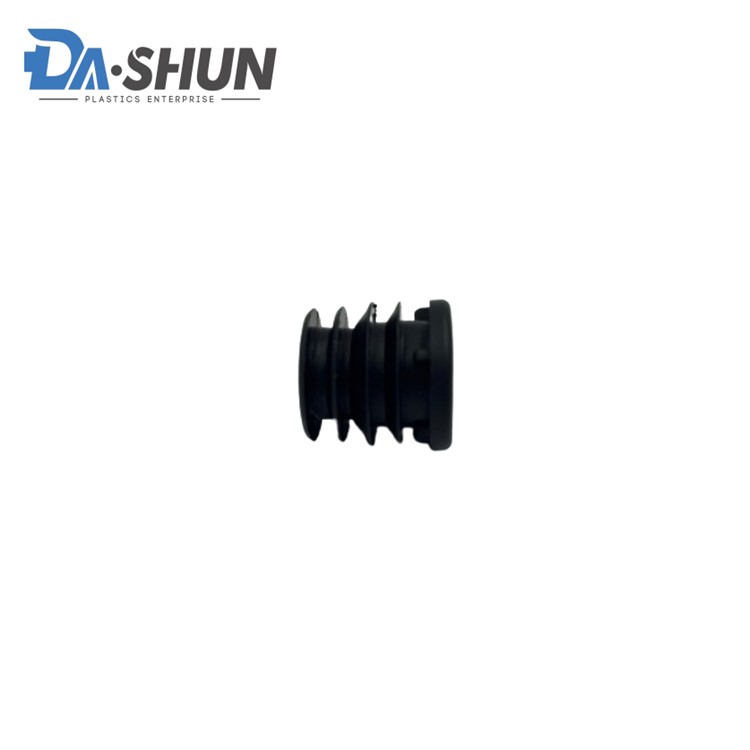 High quality screw type round cap tube inserts end cap for chair leg plug furniture accessories