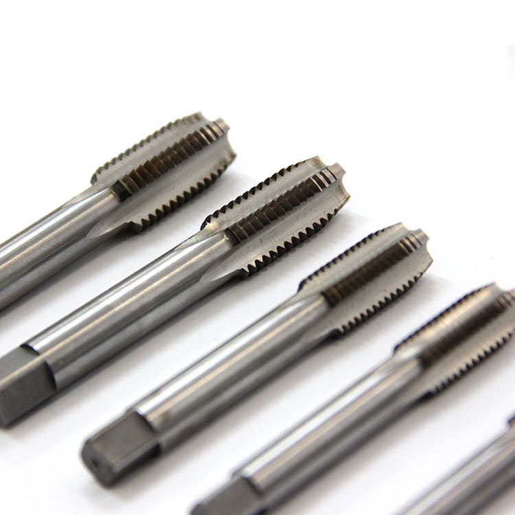 DIN352 M10 bright surface Straight Flute Smoothly Cut Hand Tap for Creating New Thread hss hand taps