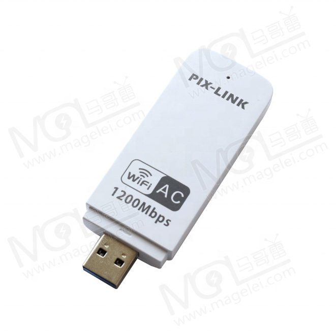 Сетевая карта 2,4G 5G Wifi/Wireless AC 1200 Мбит/с, двухдиапазонный адаптер USB3.0