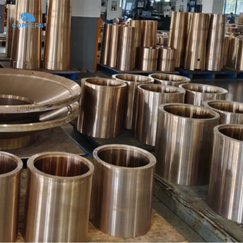 High Quality Pure copper Parts Suitable For Mining Machinery Cone Crusher Accessories Factory Price Eccentric copper Sleeve