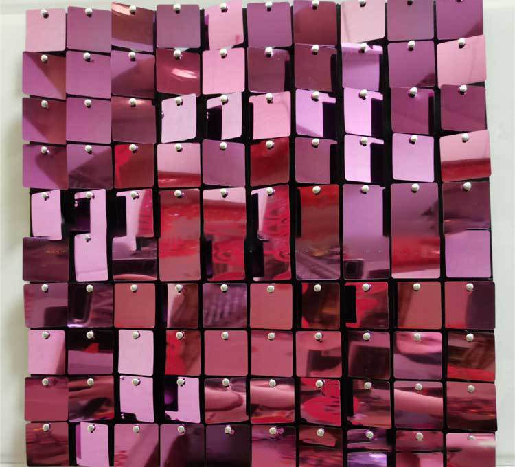 Shimmer Disc Sequin Wall Decorative Shimmer Panel Sparkling Sequin Panel Backdrop