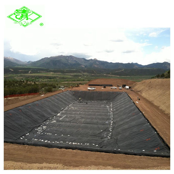 HDPE подкладка 1000 микрон пластиковая гео-мембрана для пруда
