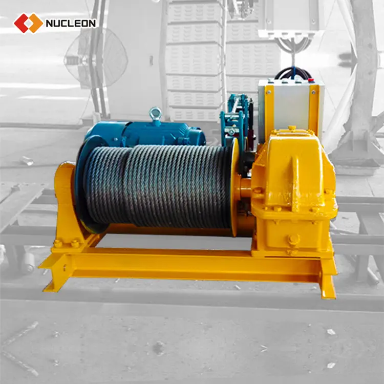 JM Model Mechanical Cable Pulling Winch Machine Electric Winch Price