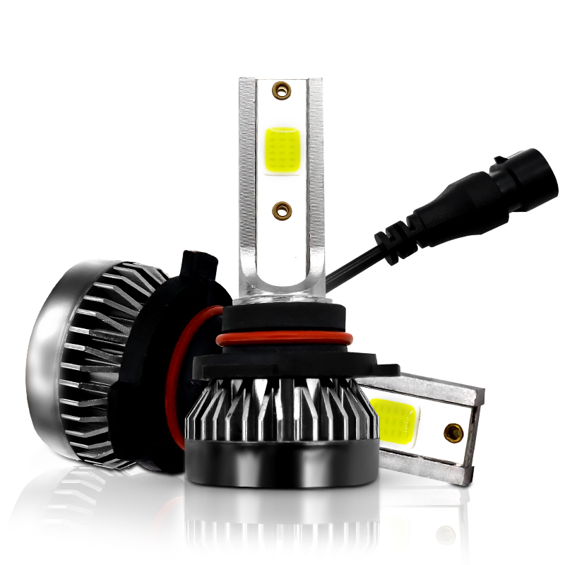 Мини светодиодные лампы COB для автомобильных фар H7 LED H4 H11 H8 H1 9005 9006 HB3 HB4 H3 881 лампы для автомобильных фар