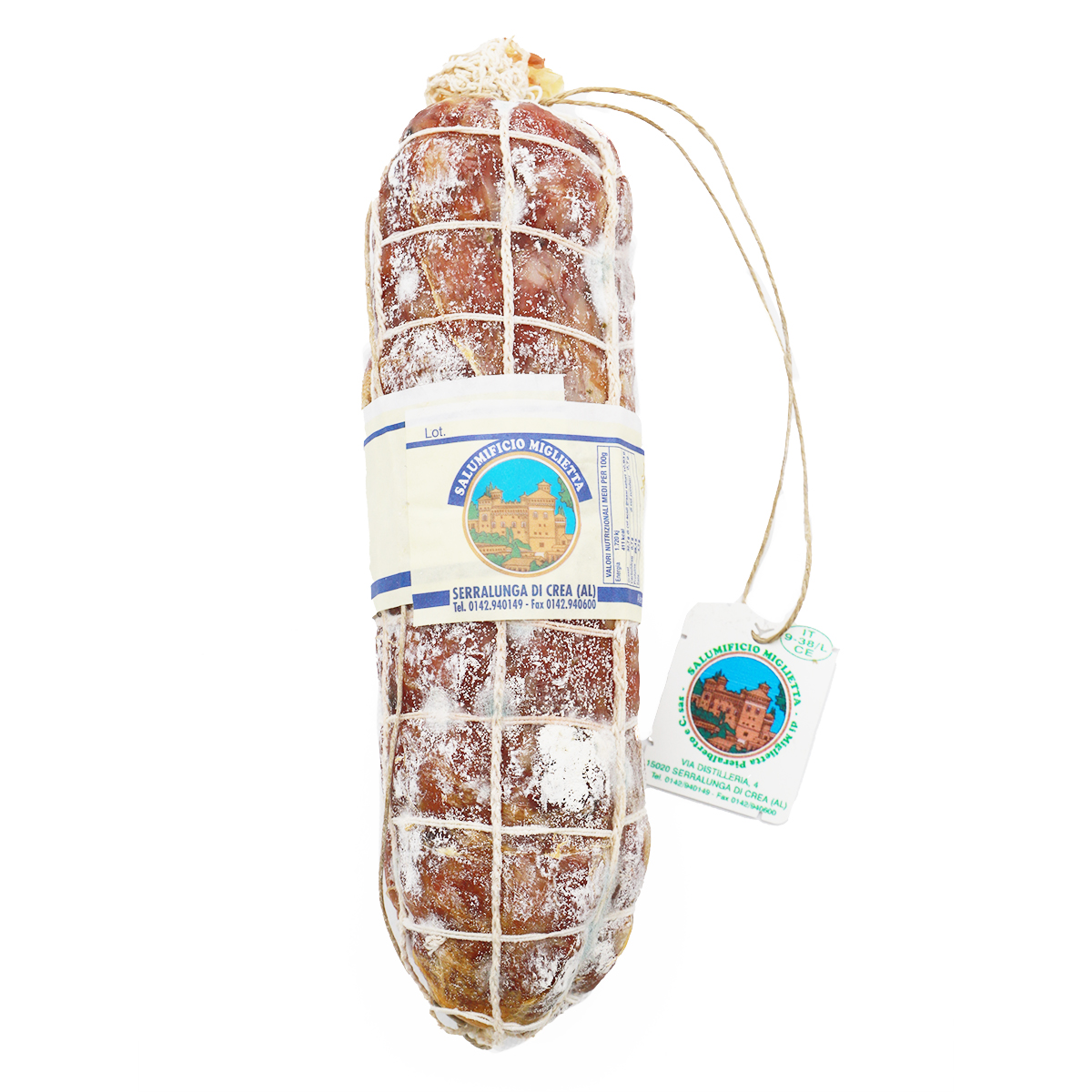 Truffle Salami Top Quality Made In Italy With Long Shelf Life Salumificio Miglietta