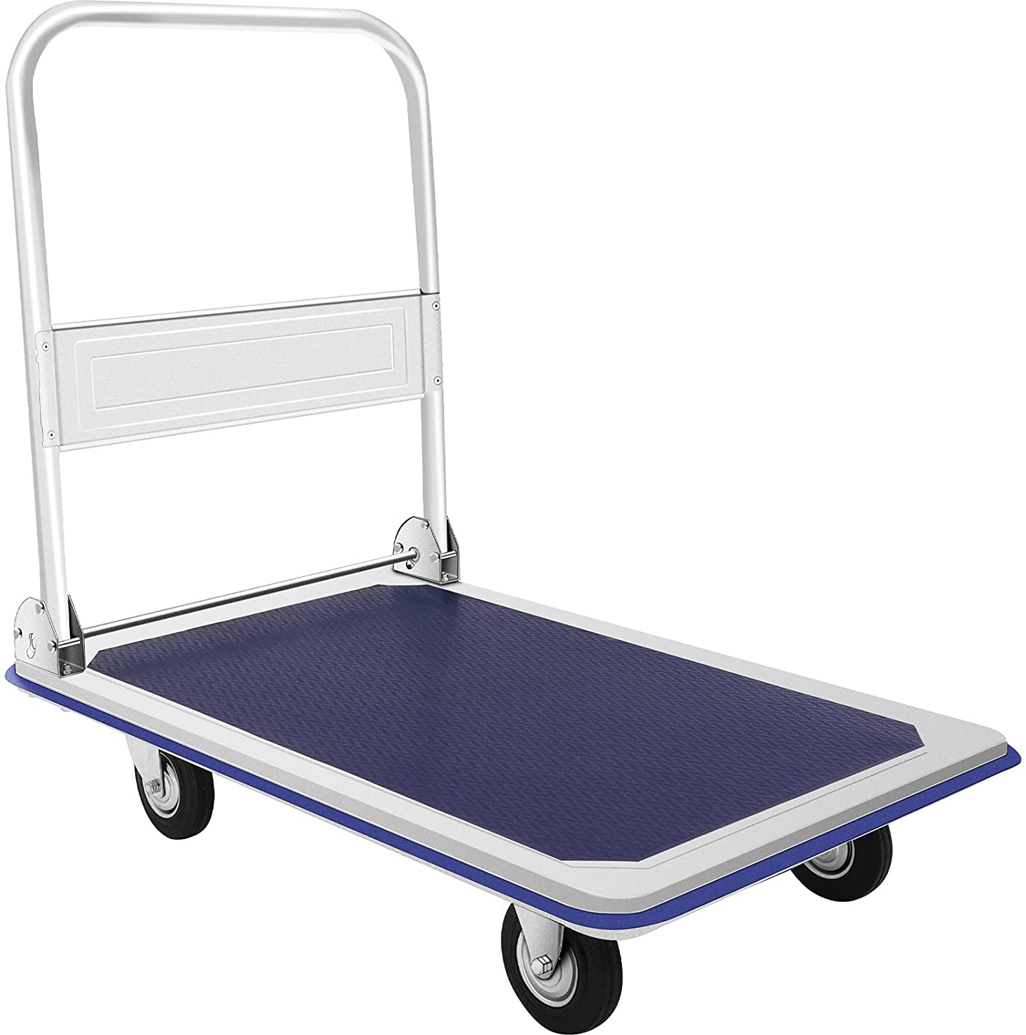 Foldable Platform Noiseless Cart Hand Trolley For Carrying Goods