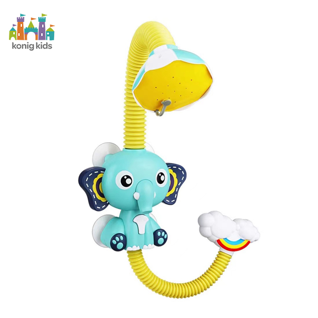 Fun Giocattoli da bagno juguetes de bano para bebe Electric Elephant Shower Bathroom Toy Play Water Bath Toys For Boy And Girls