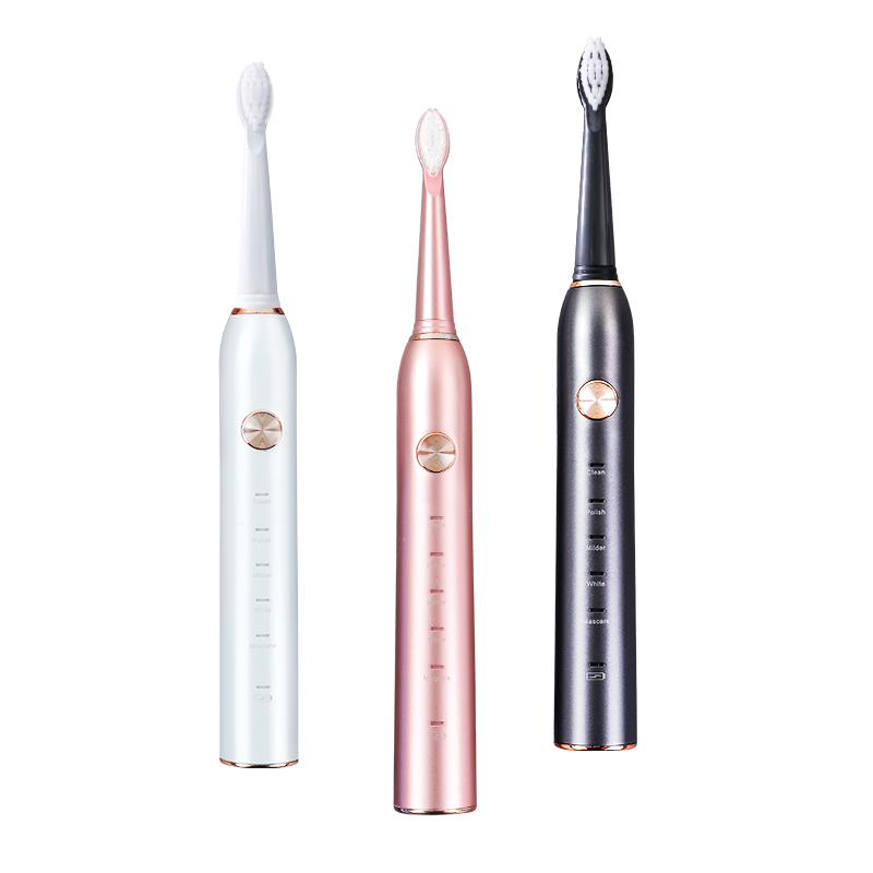 AIWO New Hot Cepillo De Dientes Electrico An Electric Toothbrush With Soft Bristle Gold Black White