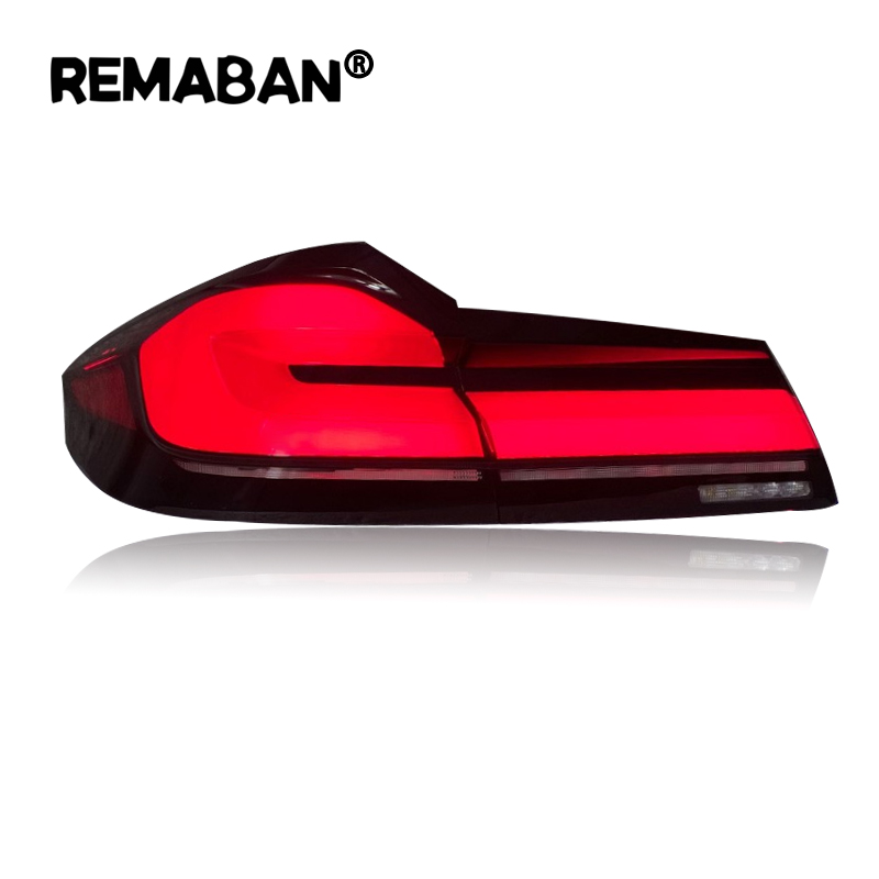 Full LED dynamic tail lamp back lamp tail light for BMW M5 5 series F90 G30 G38 2018-2021 assembly rear light plug and play