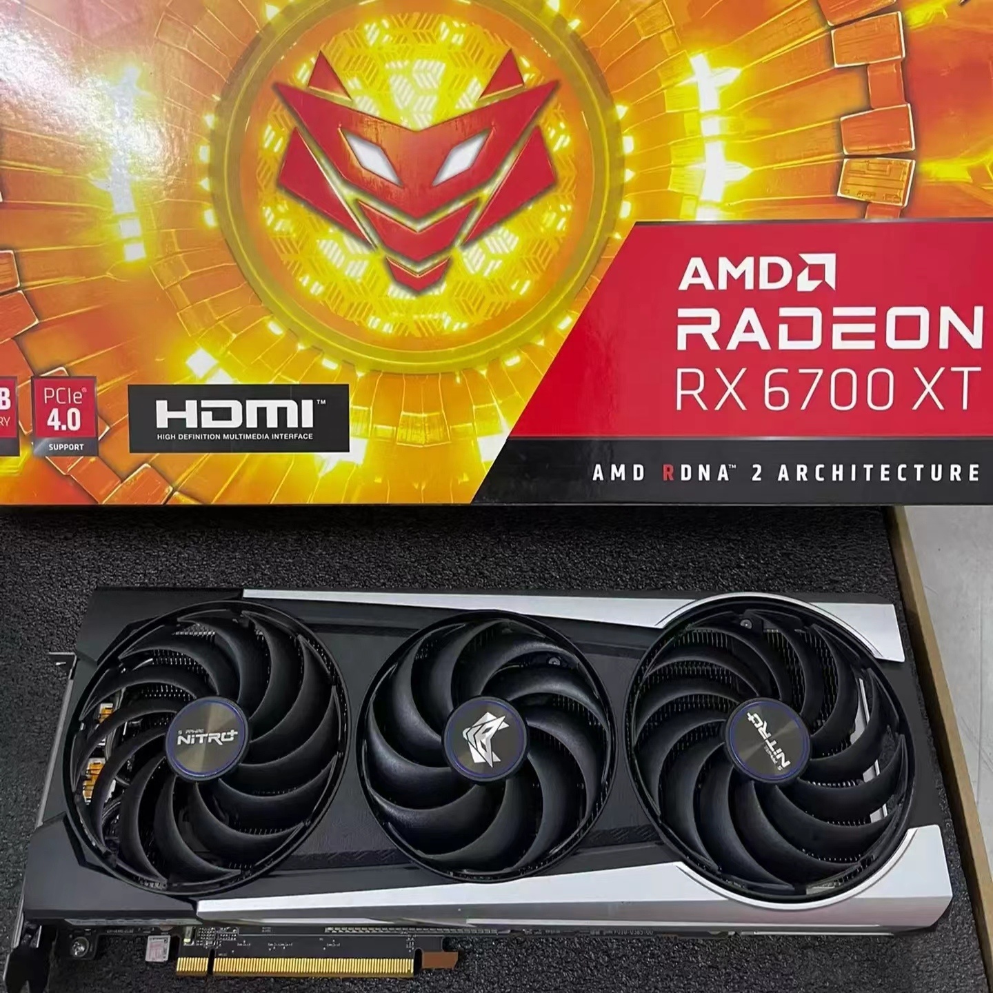 Лидер продаж, игровая видеокарта OC AMD RX 6700 XT 12G D6