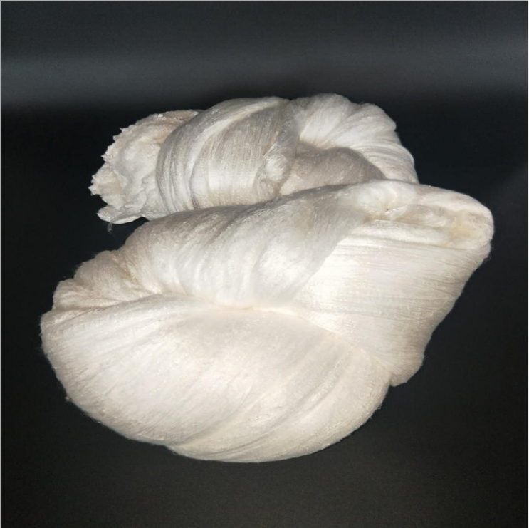 Mulberry silk lap A grade long fiber 100% real natural mulberry silk fiber silk laps for filling