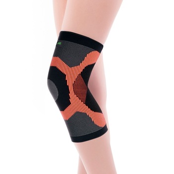 Amazon hot sale Manufacturer Silicone spring bamboo knee sleeve brace