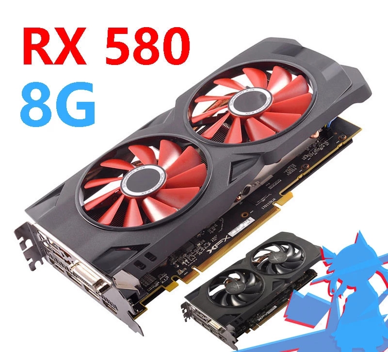 2021 Новая красочная 2060 супер Rx580 8g карта Rx 580 8 ГБ ИСПОЛЬЗУЕТСЯ Gddr5 256bit красочная Rx 580 8 Гб графическая карта для майнера
