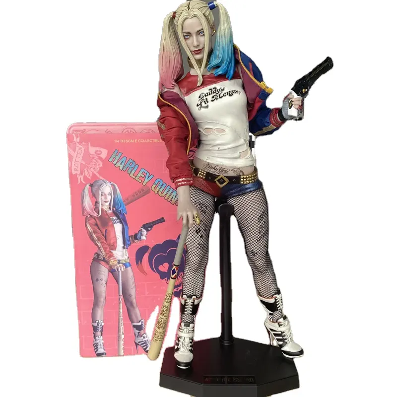 Harley Quinn Figure Suicide Squad 1/4 Scale Statue Models Collectible Toys